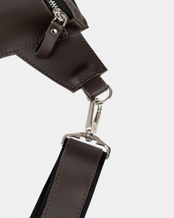 VINTAGE BAG ECO LEATHER, BROWN