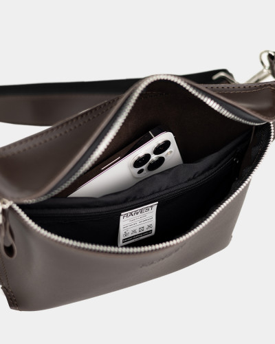 "VINTAGE BAG" ECO LEATHER, BROWN