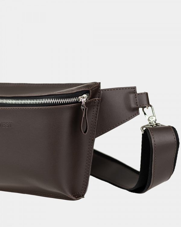 VINTAGE BAG ECO LEATHER, BROWN