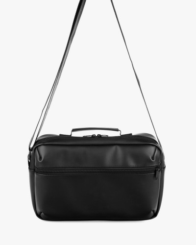 BAG "DAILY BAG 01" ECO-LEATHER, BLACK