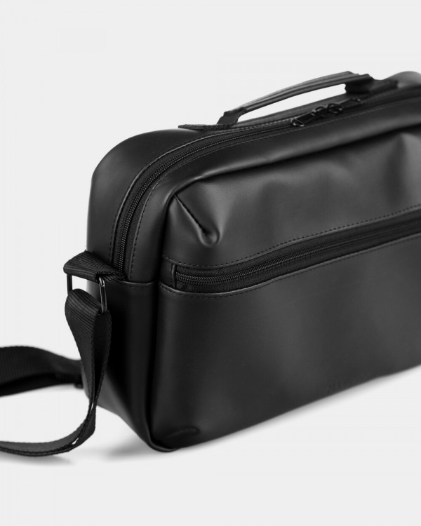 BAG DAILY BAG 01 ECO-LEATHER, BLACK