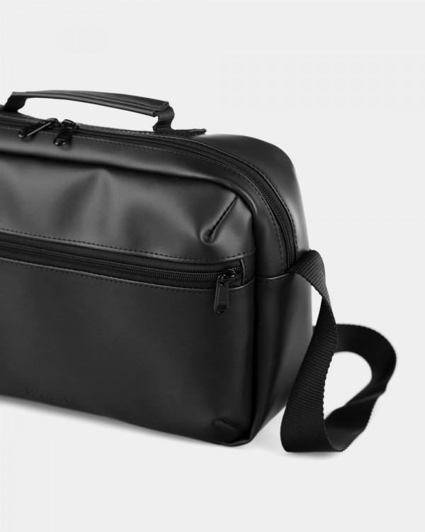 BAG DAILY BAG 01 ECO-LEATHER, BLACK
