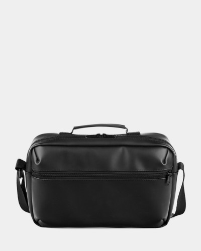 BAG "DAILY BAG 01" ECO-LEATHER, BLACK
