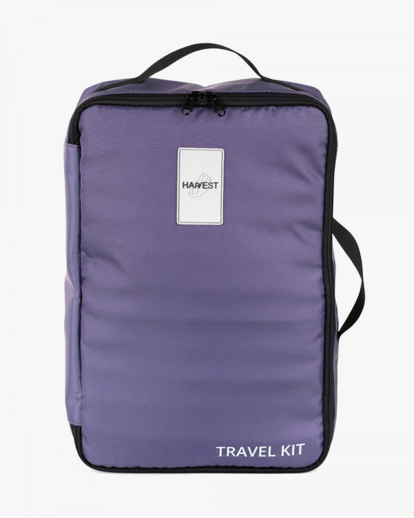BAG TRAVEL KIT POLYESTER, PURPLE