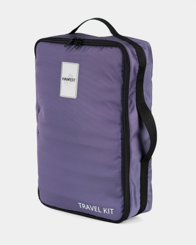 BAG "TRAVEL KIT" POLYESTER, PURPLE