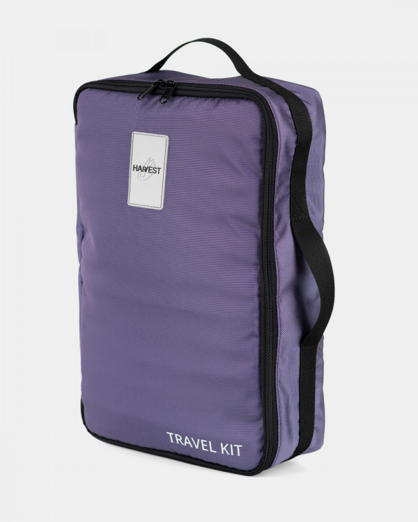 BAG TRAVEL KIT POLYESTER, PURPLE