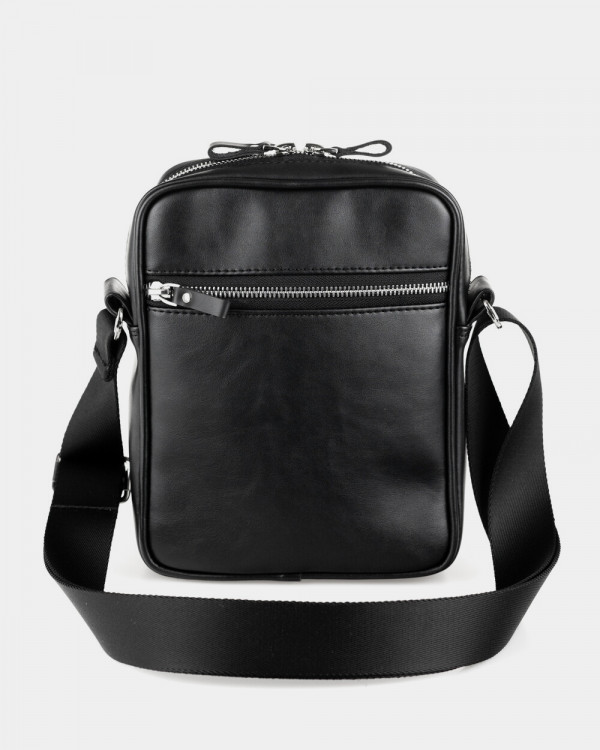MESSENGER CLASSIC ECO-LEATHER BLACK