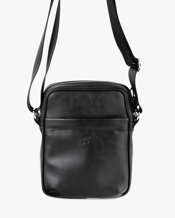 MESSENGER CLASSIC ECO-LEATHER BLACK