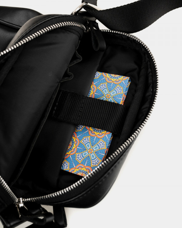 MESSENGER CLASSIC ECO-LEATHER BLACK