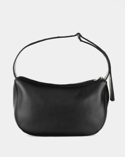 "ANNE" ECO-LEATHER, BLACK