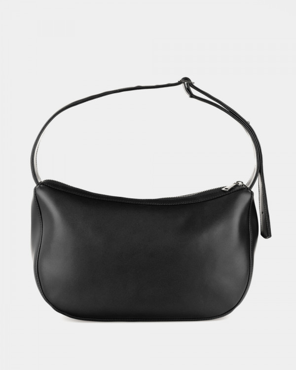 ANNE ECO-LEATHER, BLACK