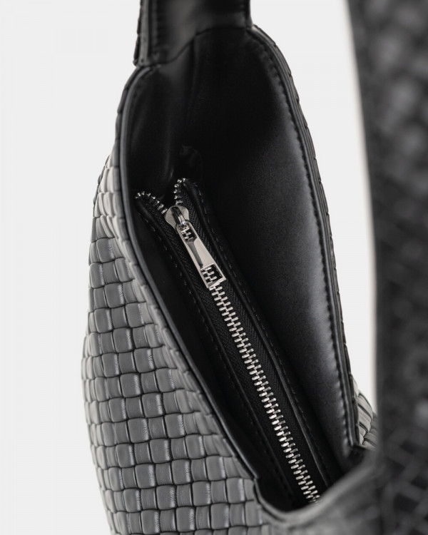 ROSIE ECOLEATHER, BLACK