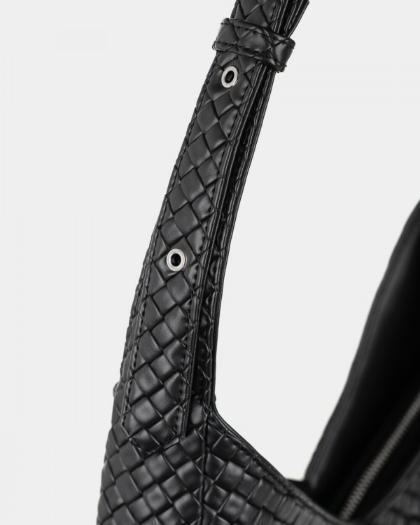 ROSIE ECOLEATHER, BLACK