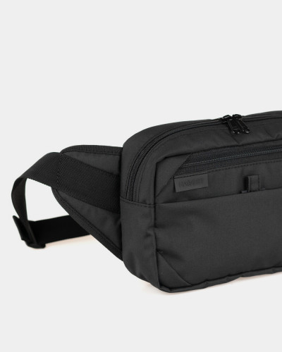 "HIP PACK 01" POLYESTER, BLACK
