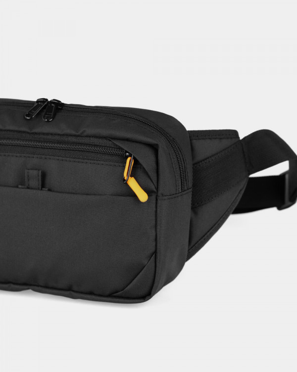 HIP PACK 01 POLYESTER, BLACK