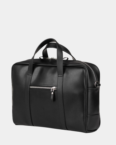 "NOIR" ECO-LEATHER, BLACK