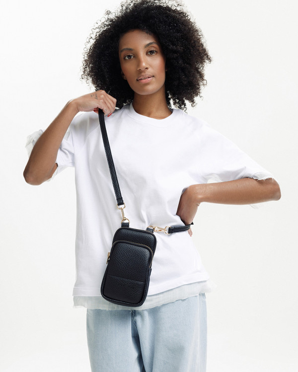 FLOW ECOLEATHER, BLACK