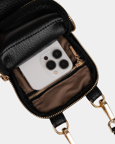 "FLOW" ECOLEATHER, BLACK