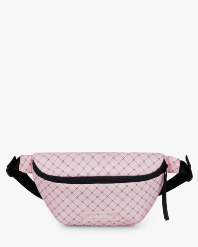"BASIC WAIST" PRINT PINK CHECK