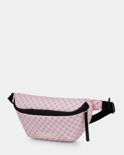 "BASIC WAIST" PRINT PINK CHECK