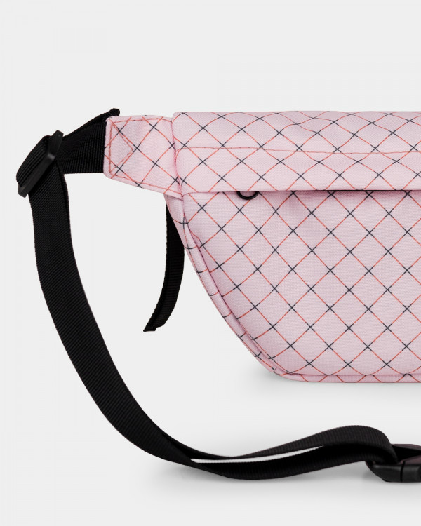 "BASIC WAIST" PRINT PINK CHECK