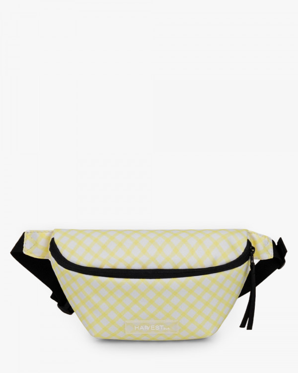 "BASIC WAIST" PRINT YELLOW CHECK