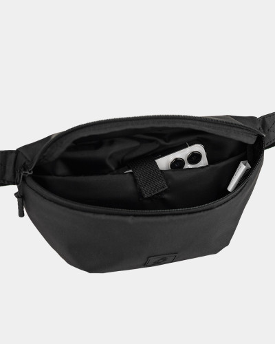 "BASIC WAIST" POLYESTER, BLACK
