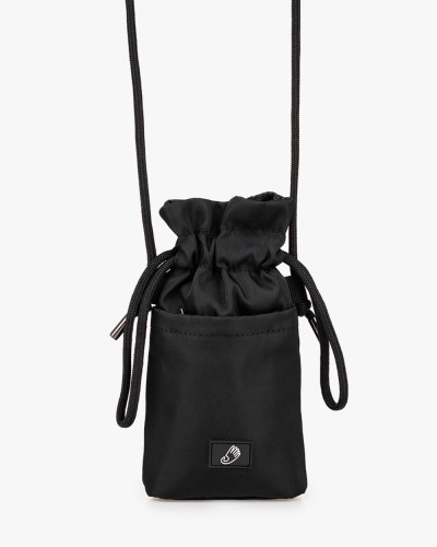 "PHONE BAG" NYLON, BLACK