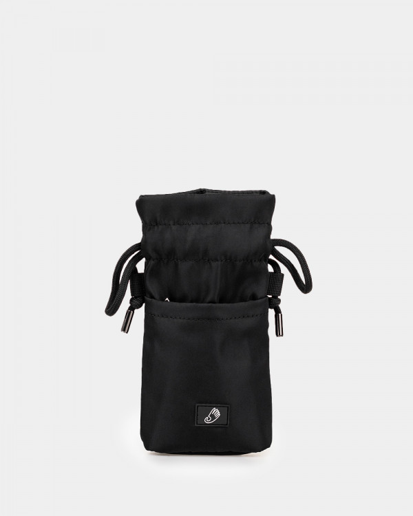 PHONE BAG NYLON, BLACK