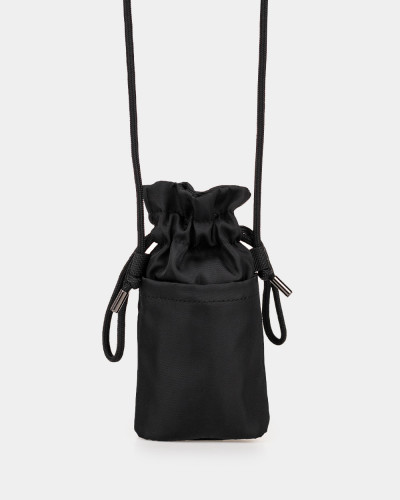 "PHONE BAG" NYLON, BLACK