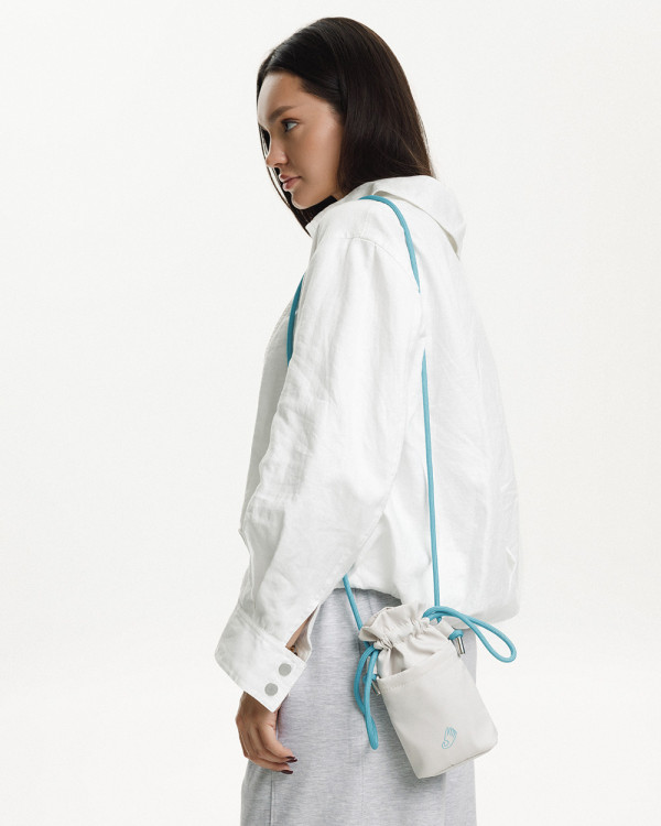 PHONE BAG NYLON, MILK
