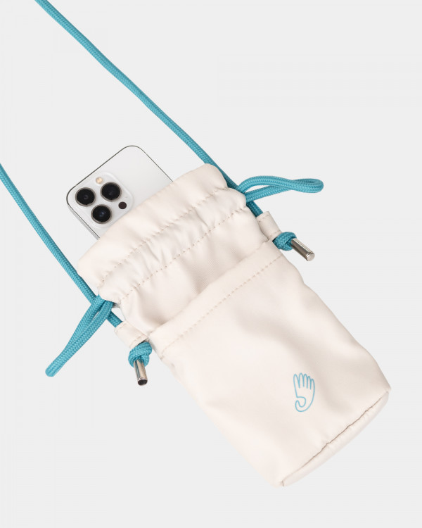 PHONE BAG NYLON, MILK