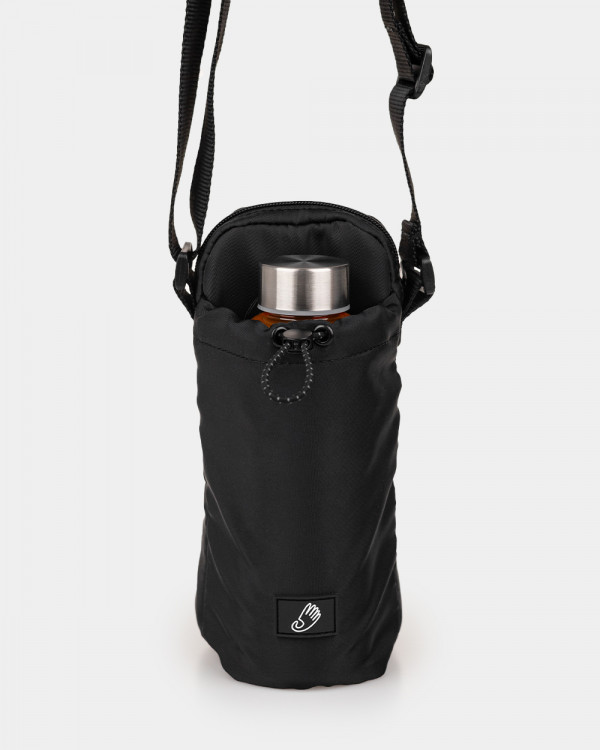 WALKING BAG NYLON, BLACK