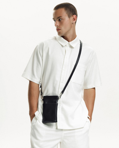 "POUCH BAG" BLACK