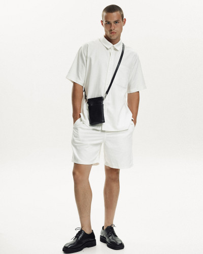 "POUCH BAG" BLACK