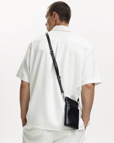 "POUCH BAG" BLACK