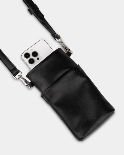 "POUCH BAG" BLACK