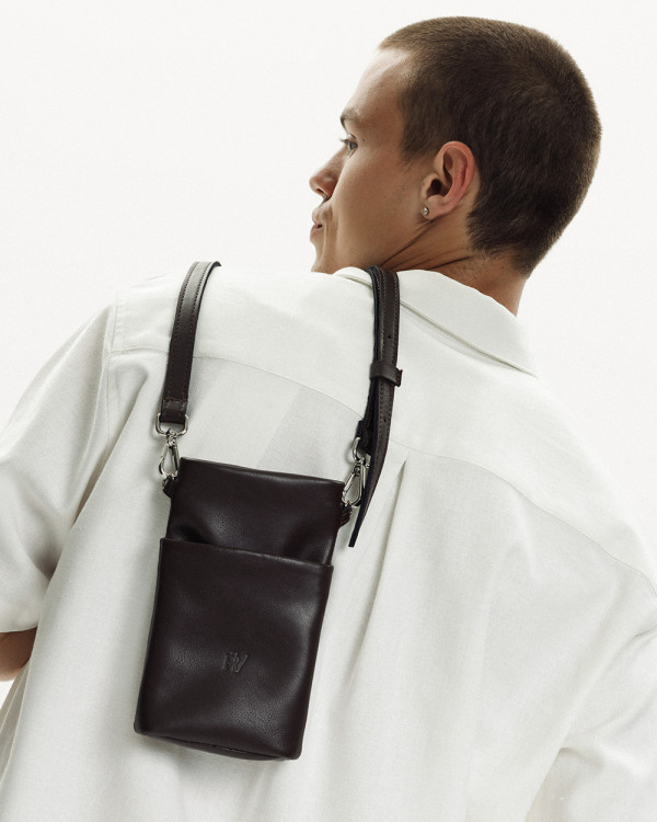POUCH BAG BROWN