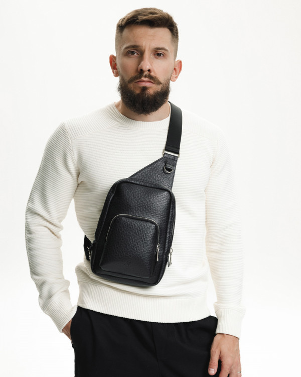 DENVER ECO LEATHER, BLACK
