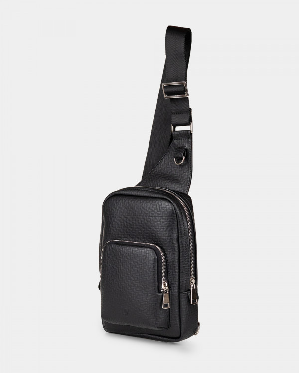 DENVER ECO LEATHER, BLACK