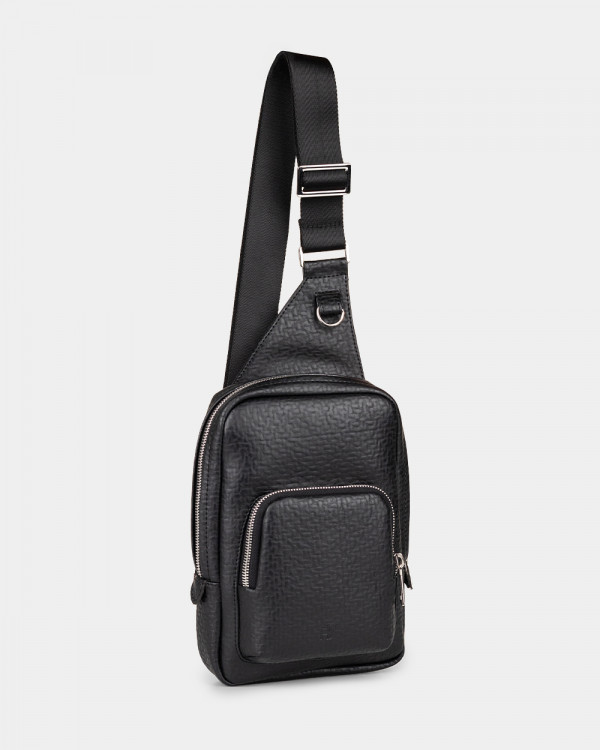 DENVER ECO LEATHER, BLACK