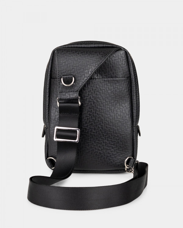 DENVER ECO LEATHER, BLACK