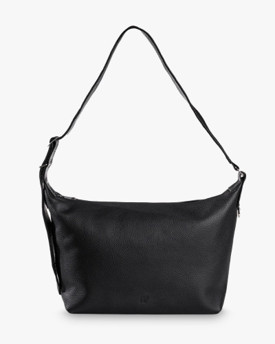 "HANNA" LEATHER, BLACK