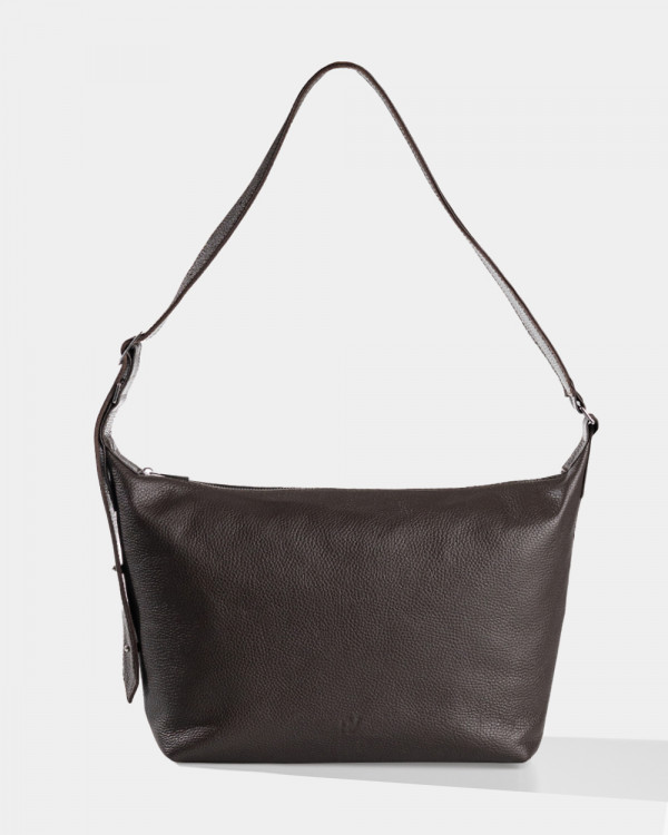 HANNA LEATHER, BROWN