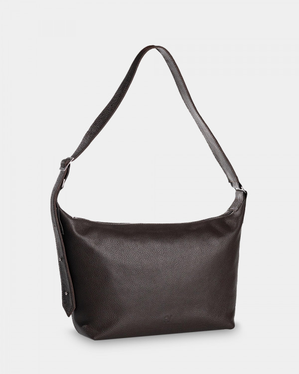 HANNA LEATHER, BROWN