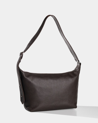 "HANNA" LEATHER, BROWN