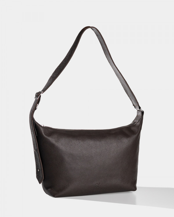 HANNA LEATHER, BROWN