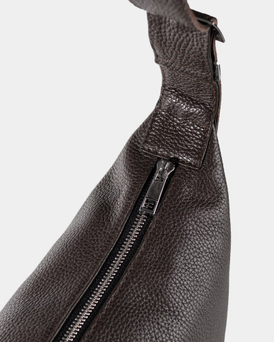 "HANNA" LEATHER, BROWN