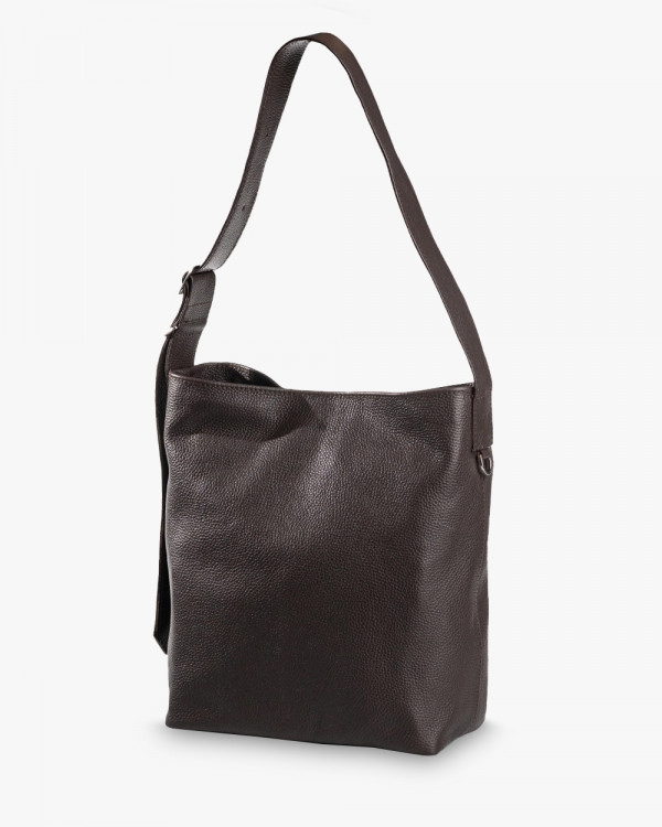 DONNA LEATHER, BROWN
