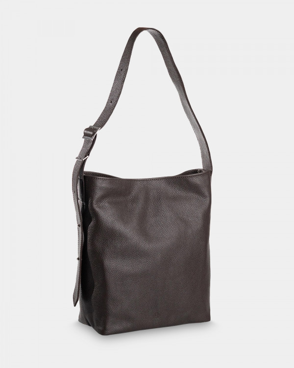 DONNA LEATHER, BROWN